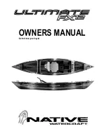 Native Watercraft Ultimate FX 12 Owner'S Manual preview