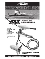 Native Watercraft Volt Electric Drive Quick Start Instructions preview