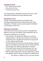 Preview for 6 page of Natural Cycles NCTG3 Instructions For Use Manual