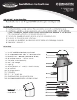 Natural Light Tubular Skylights Installation Instructions Manual preview