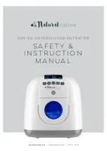 Natural Ozone OXY-90 Safety & Instruction Manual предпросмотр