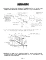 Preview for 5 page of Natural Playgrounds Toddler Climber Installation Instructions Manual