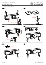 Предварительный просмотр 4 страницы Natural Signature 25-4737AB Assembly Instructions