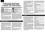 Preview for 2 page of NATURE & DECOUVERTES 15210890 Instruction Manual