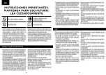 Preview for 6 page of NATURE & DECOUVERTES 15210890 Instruction Manual