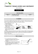 Предварительный просмотр 3 страницы Nature Power 2106 User Manual