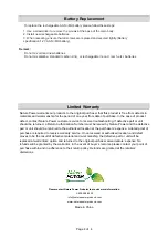 Preview for 4 page of Nature Power 22044 User Manual