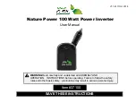 Nature Power 37100 User Manual предпросмотр