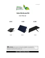 Preview for 1 page of Nature Power 55701 User Manual