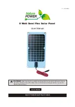 Предварительный просмотр 1 страницы Nature Power 56808 User Manual