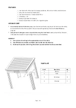 Preview for 3 page of Nature Power SAVANA Instruction Manual