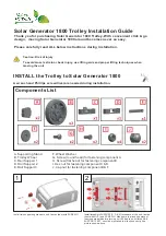 Nature Power Solar Generator 1800 Installation Manual предпросмотр