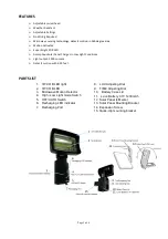 Preview for 3 page of Nature Power Solar Security Light 1000 Instruction Manual