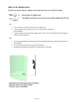 Preview for 5 page of Nature Power Solar Security Light 1000 Instruction Manual