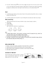 Preview for 6 page of Nature Power Solar Security Light 1200 Instruction Manual