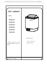 Nature sauna NTSB-20 User Handbook Manual preview