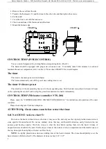 Предварительный просмотр 4 страницы Nature sauna NTSB-20 User Handbook Manual