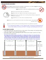 Preview for 3 page of Natures Composites Santa Fe Installation Instructions Manual