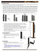 Preview for 4 page of Natures Composites Santa Fe Installation Instructions Manual