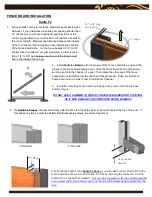 Preview for 5 page of Natures Composites Santa Fe Installation Instructions Manual