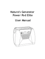 Preview for 1 page of Nature's Generator Power Pod Elite User Manual