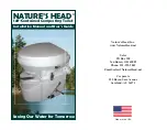 Предварительный просмотр 1 страницы NATURE'S HEAD Self-Contained Composting Toilet Installation Manual And User'S Manual