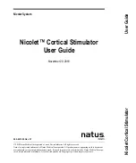 Предварительный просмотр 1 страницы natus Nicolet User Manual