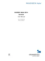 Предварительный просмотр 1 страницы natus Otometrics Madsen Alpha OAE+ User Manual