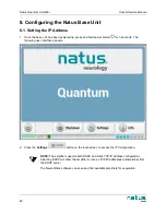 Предварительный просмотр 49 страницы natus Quantum User And Service Manual