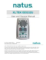 natus XLTEK EEG32 User And Service Manual предпросмотр