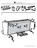 Preview for 2 page of NATUZZI Z273-064 Assembly Instructions