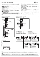 Предварительный просмотр 2 страницы Nauled AL42D/P User Manual