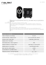 Предварительный просмотр 1 страницы Nauled NC-RFTC-01 Manual