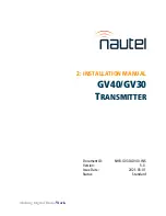 Nautel GV40 Installation Manual предпросмотр