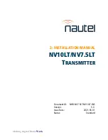 Nautel NV10LT Installation Manual предпросмотр