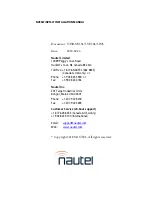 Предварительный просмотр 78 страницы Nautel NV20LT Installation Manual