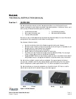 Предварительный просмотр 11 страницы Nautel NxLink Technical Instruction Manual