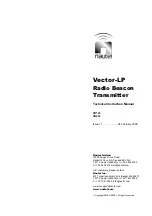 Nautel Vector-LP VR125 Technical Instruction Manual предпросмотр