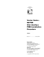 Nautel Vector Series Installation Procedure предпросмотр