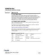 Preview for 61 page of Nautel VSHD Exciter Instruction Manual