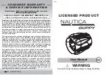 NAUTICA GUPPY User Manual preview