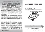 Предварительный просмотр 1 страницы NAUTICA WAVEMAKER User Manual