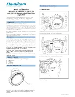 Предварительный просмотр 1 страницы Nauticam 18809 Instruction Manual