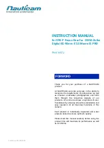 Предварительный просмотр 1 страницы Nauticam 36072 Instruction Manual