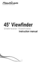 Предварительный просмотр 1 страницы Nauticam 45 Viewfinder Instruction Manual