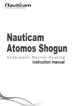 Nauticam Atomos shogun Instruction Manual предпросмотр