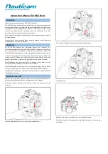 Nauticam N85 Instruction Manual preview