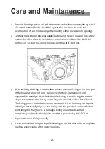 Предварительный просмотр 22 страницы Nauticam NA-7DMKII Instruction Manual