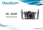 Предварительный просмотр 1 страницы Nauticam NA-A6400 Instruction Manual