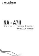 Nauticam NA-A7II Instruction Manual предпросмотр